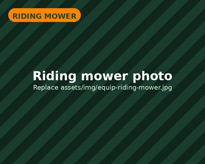 42 in. Riding Lawn Tractor