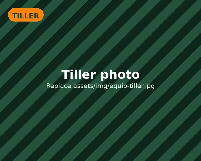 Front-Tine Tiller
